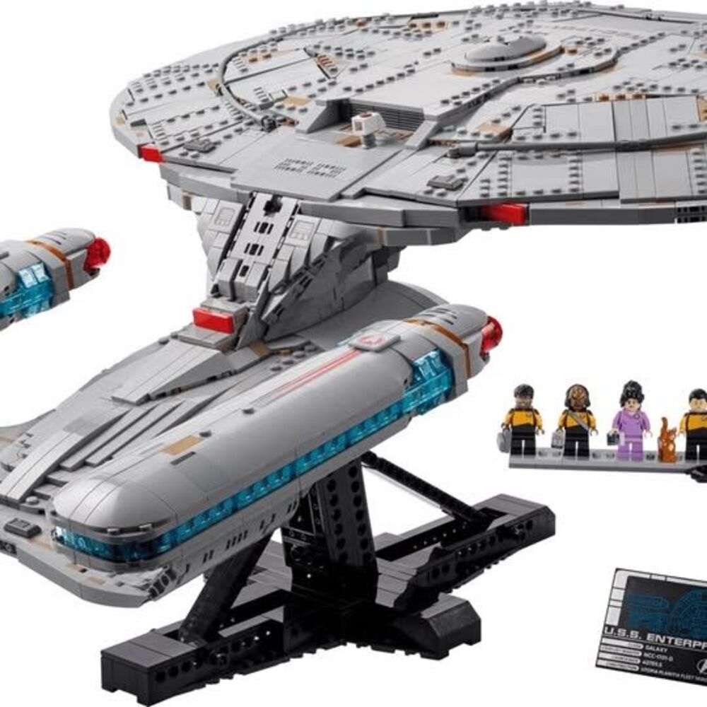 LEGO Icons Star Trek U.S.S. Enterprise NCC-1701-D 10356 3600 Pieces New Sealed